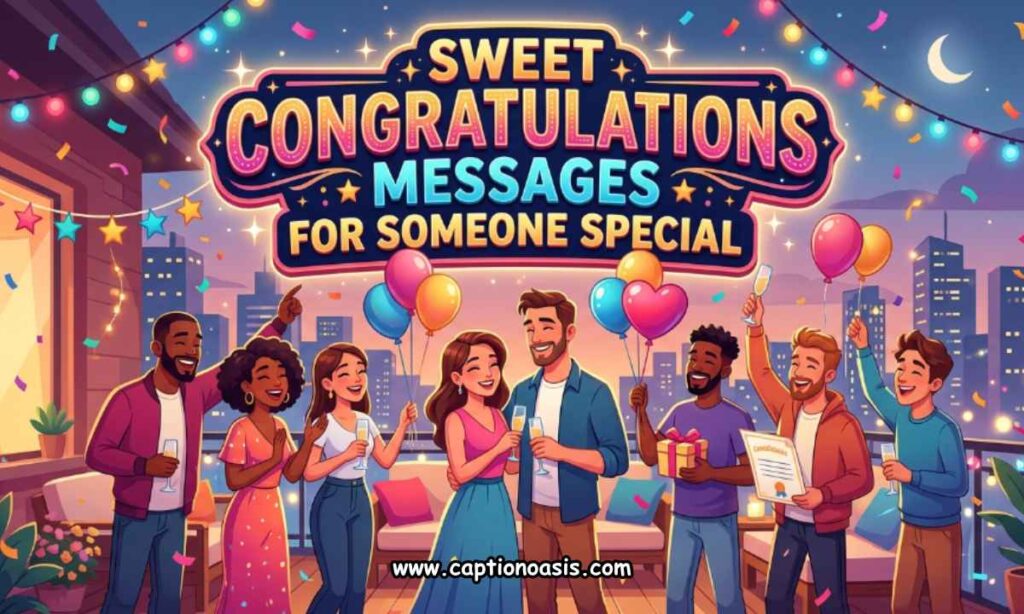 Sweet Congratulations Messages for Someone Special