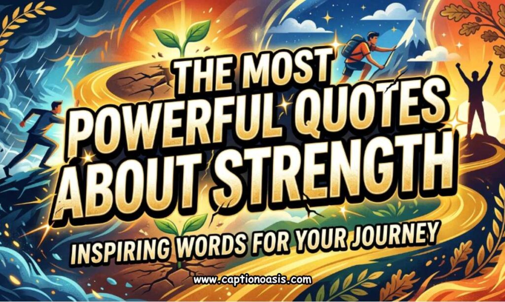 The Most Powerful Quotes About Strength