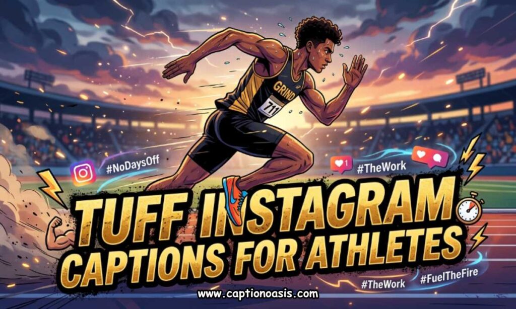 Tuff Instagram Captions for Athletes