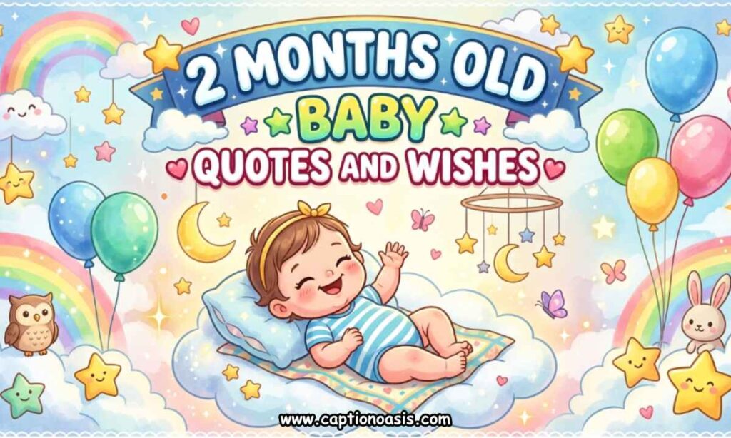 2 Months Old Baby Quotes and Wishes