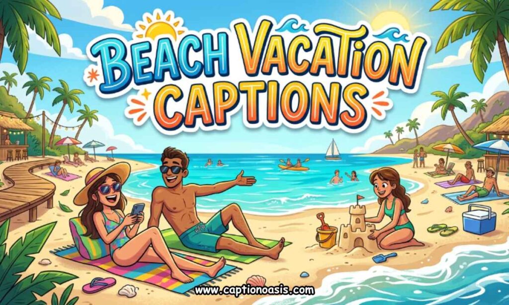 Beach Vacation Captions