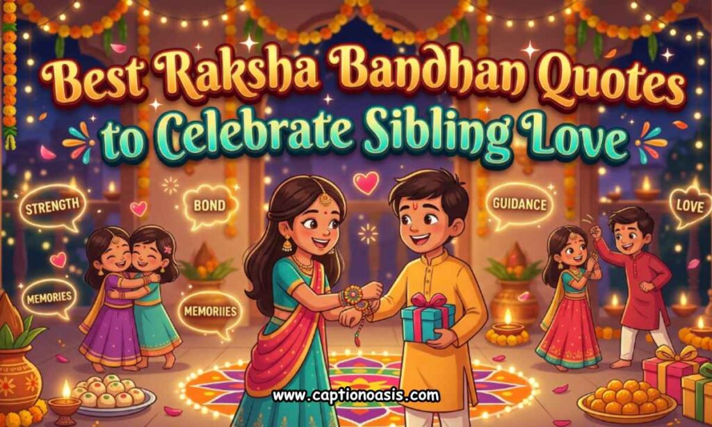 Best Raksha Bandhan Quotes to Celebrate Sibling Love