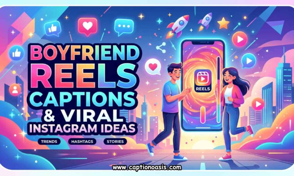 Boyfriend Reels Captions & Viral Instagram Ideas