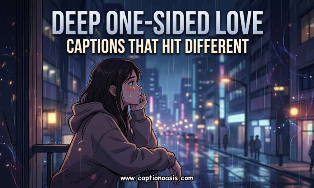 Deep One-Sided Love Captions That Hit Different