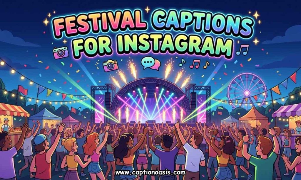 Festival Captions for Instagram