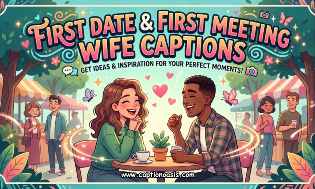 First Date & First Meeting Wife Captions