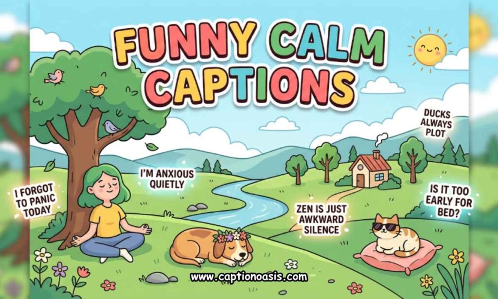 Funny Calm Captions