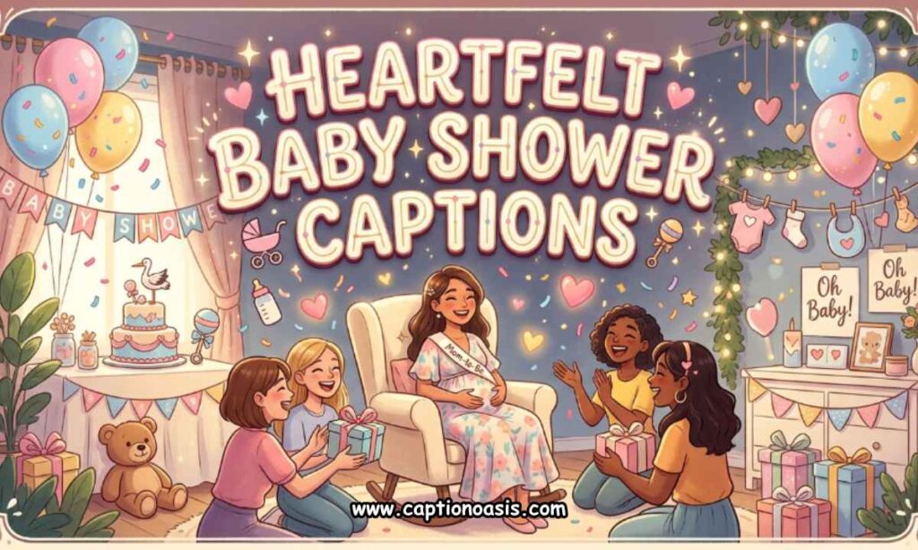Heartfelt Baby Shower Captions