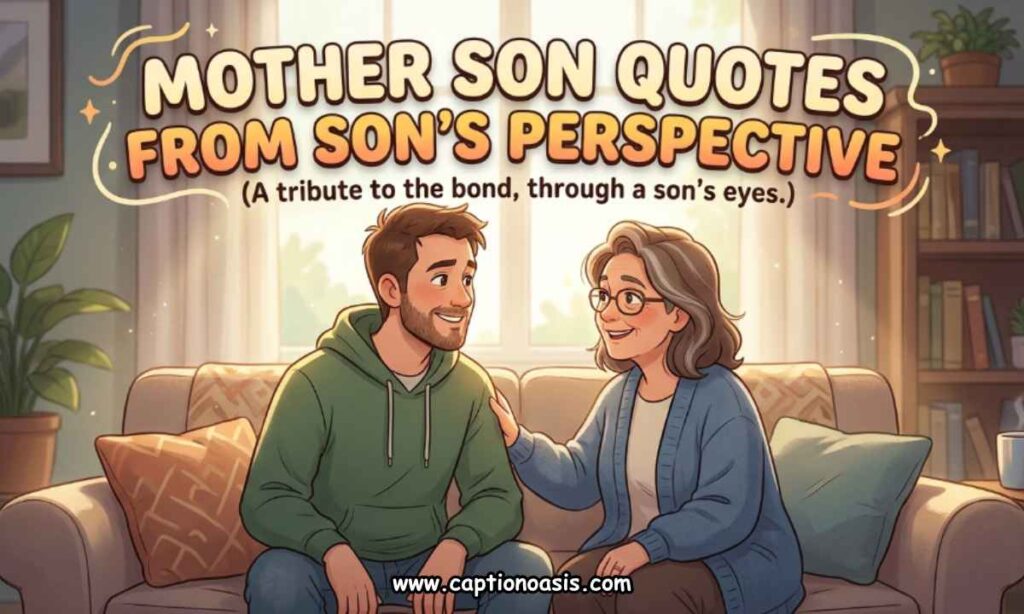 Mother Son Quotes From Sons Perspective