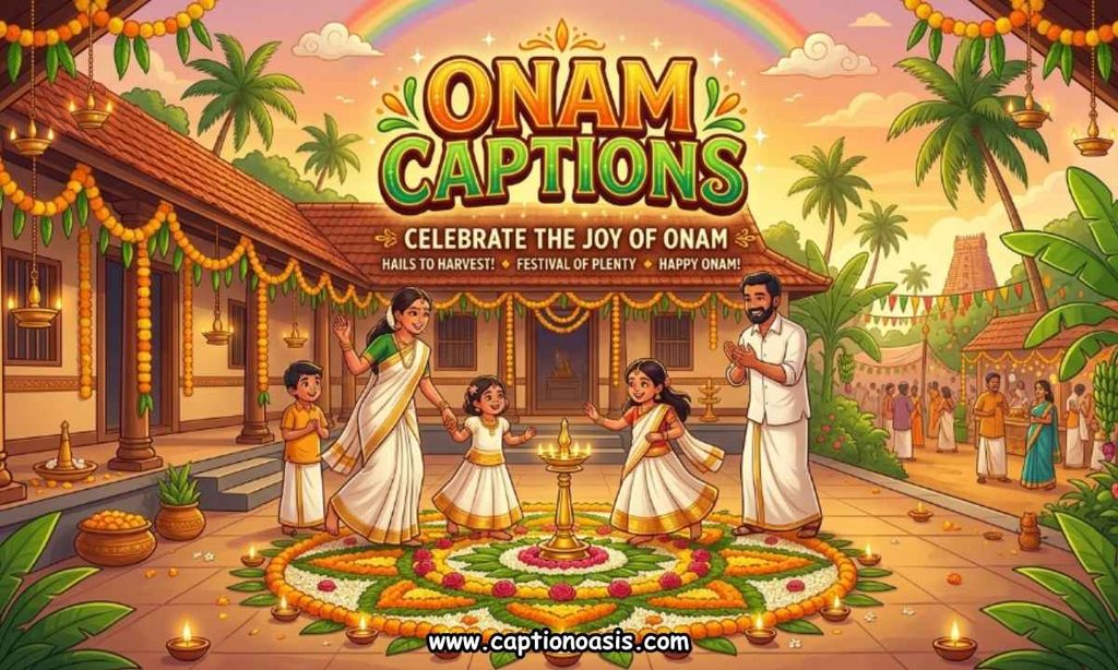 Onam Captions