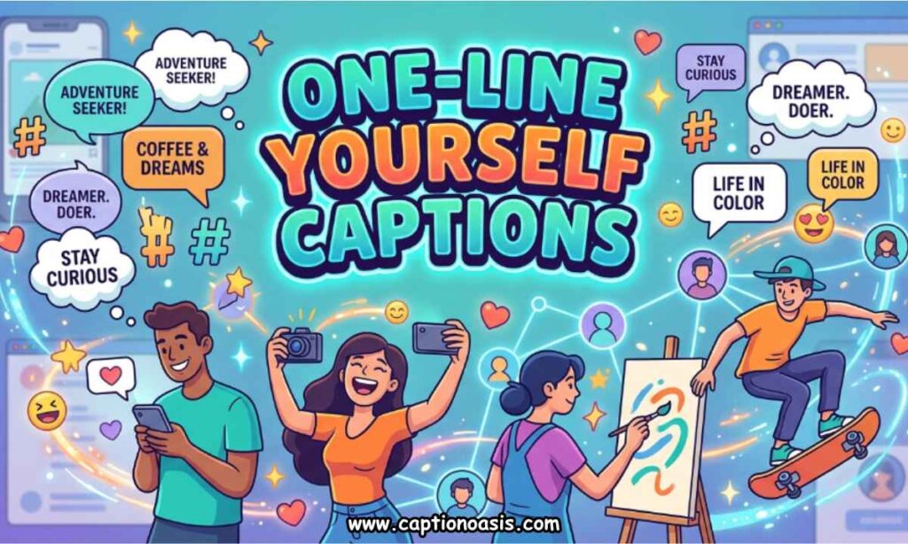 One-Line Yourself Captions