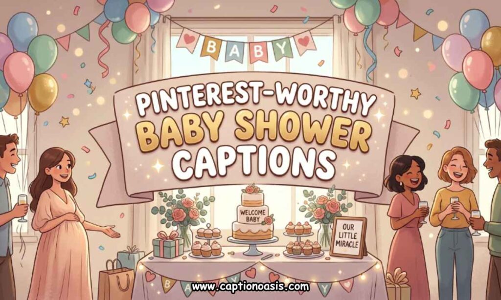 Pinterest-Worthy Baby Shower Captions