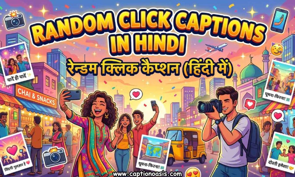 Random Click Captions in Hindi