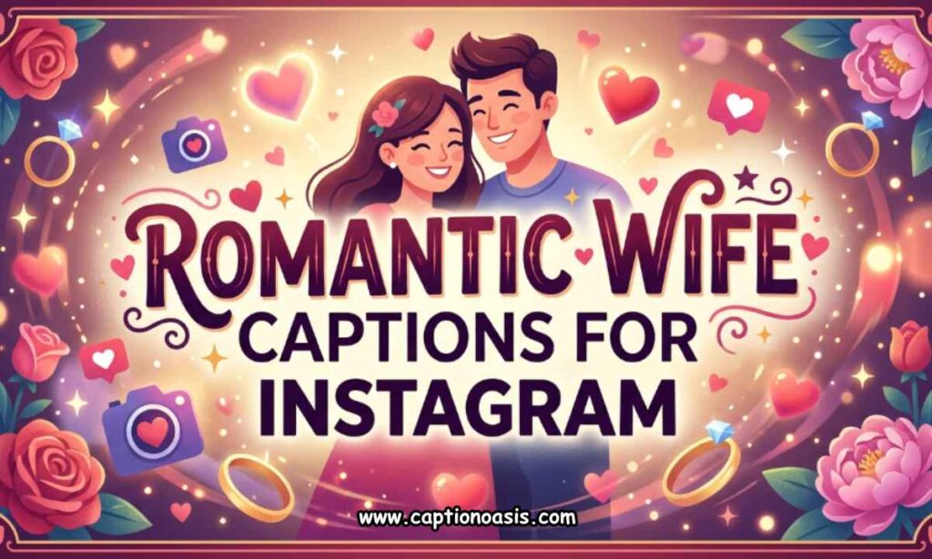 Romantic Wife Captions for Instagram