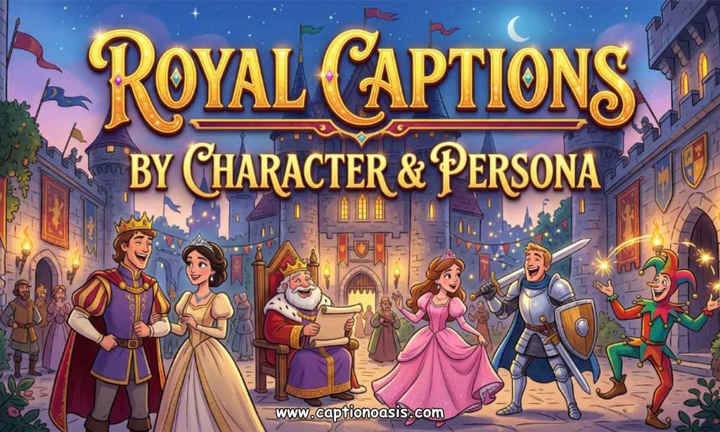 Royal Captions by Character & Persona