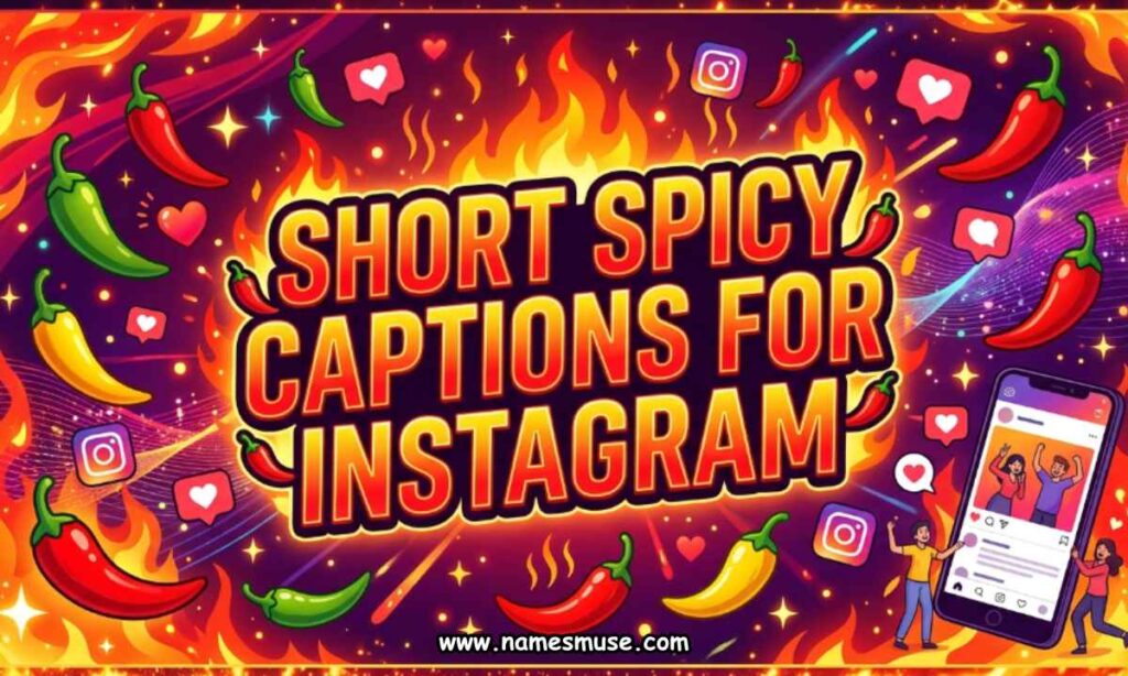 Short Spicy Captions for Instagram