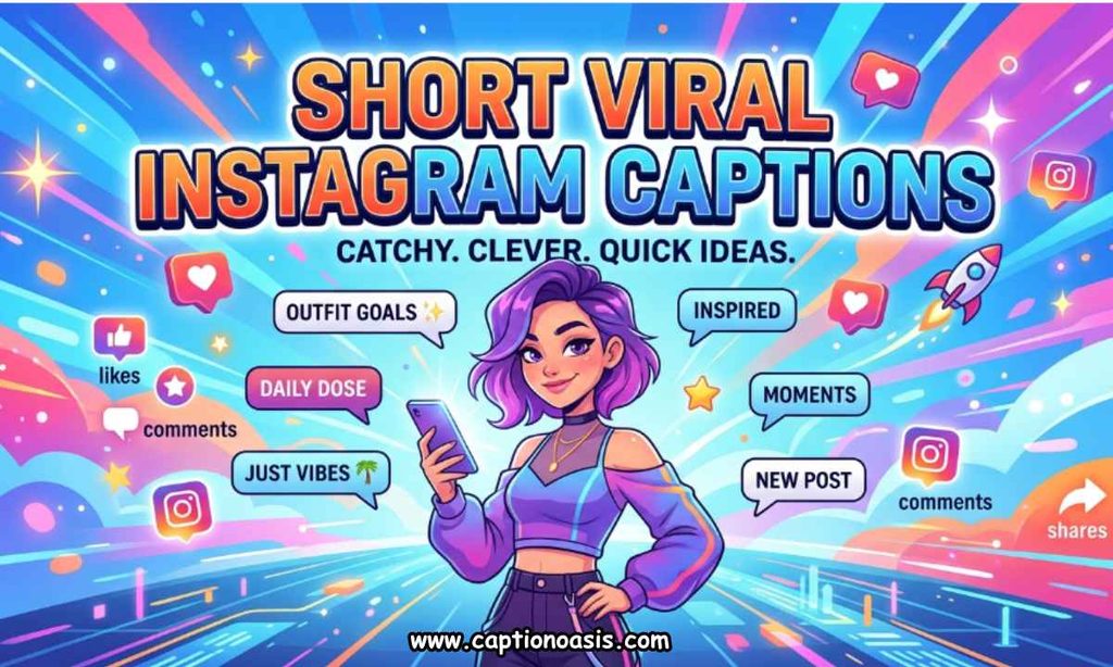 Short Viral Instagram Captions