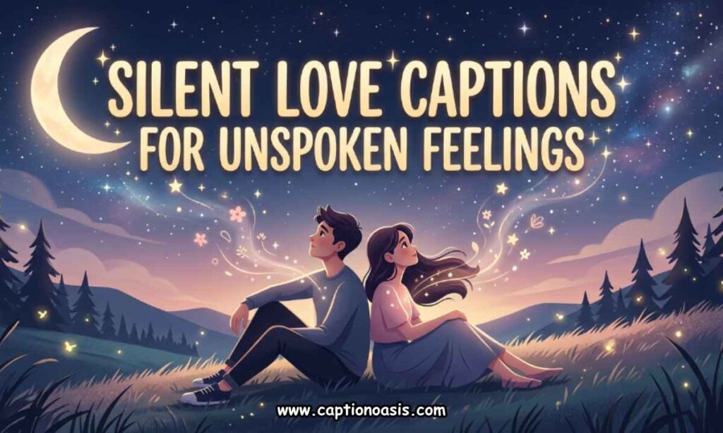 Silent Love Captions for Unspoken Feelings