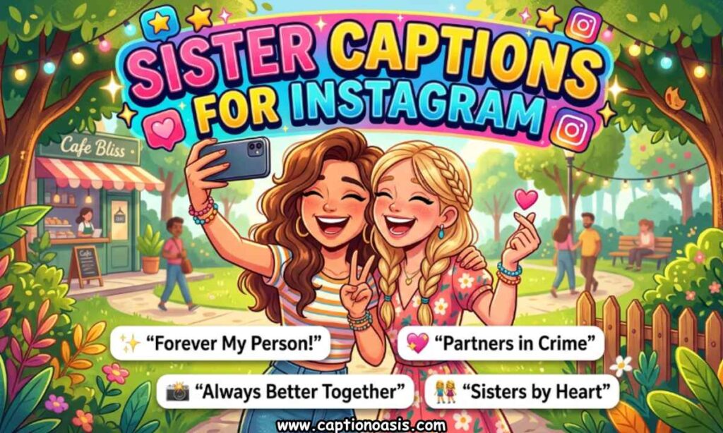 Sister Captions for Instagram