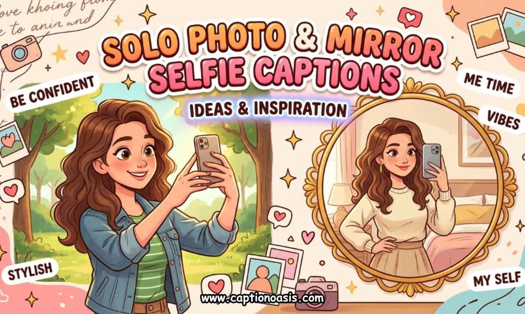 Solo Photo & Mirror Selfie Captions