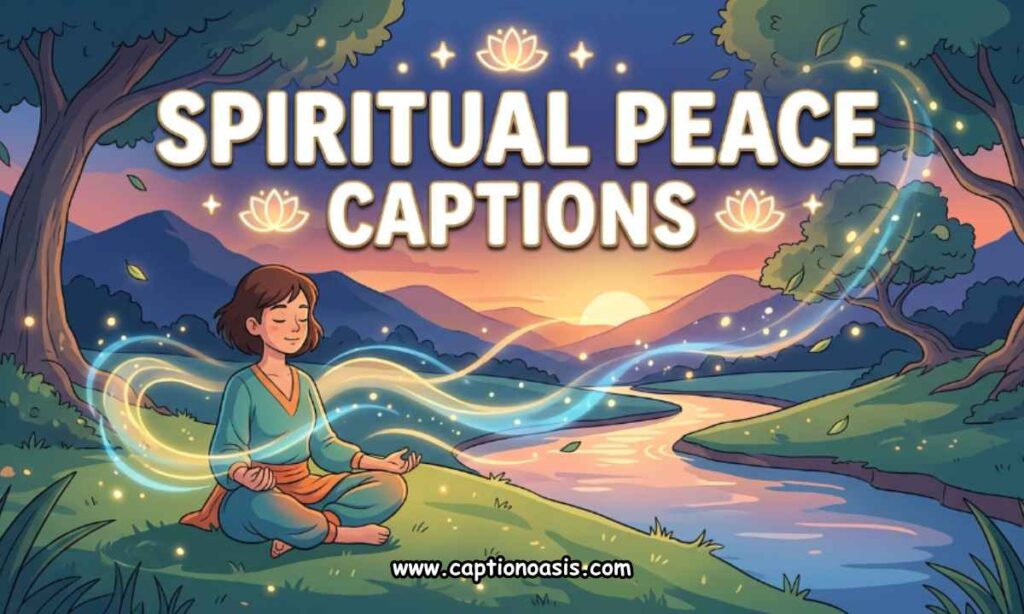 Spiritual Peace Captions