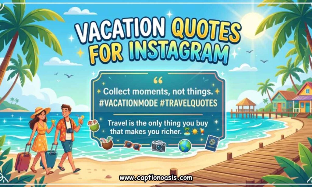 Vacation Quotes for Instagram