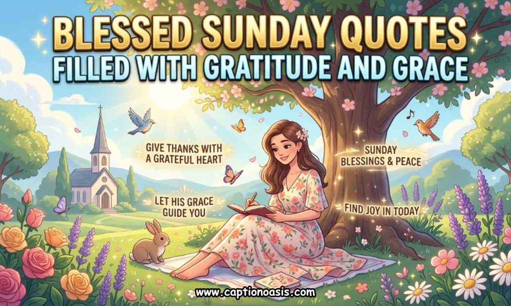 Blessed Sunday Quotes Filled with Gratitude and Grace