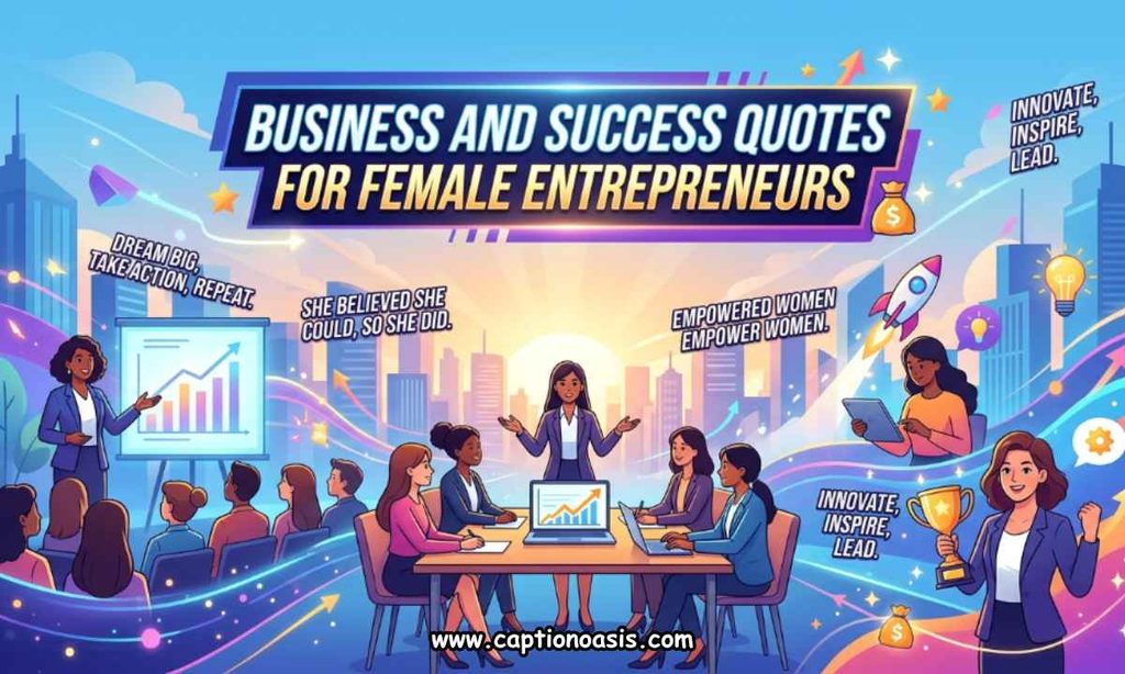 Business and Success Quotes for Female Entrepreneurs