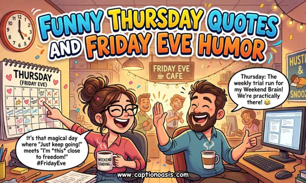 Funny Thursday Quotes and Friday Eve Humor
