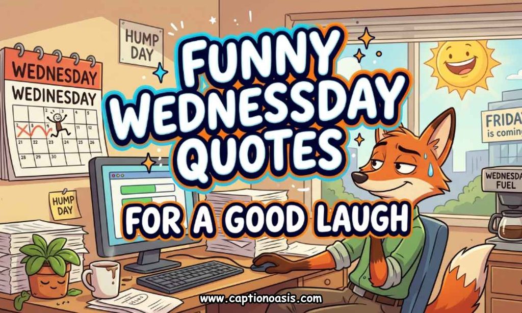 Funny Wednesday Quotes for a Good Laugh