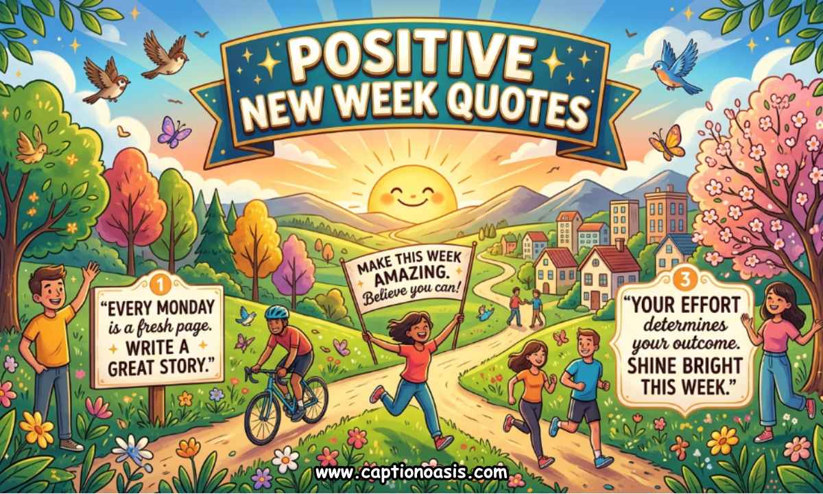 Positive New Week Quotes
