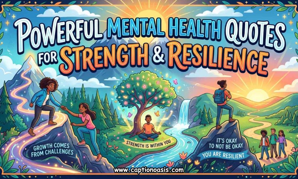 Powerful Mental Health Quotes for Strength & Resilience