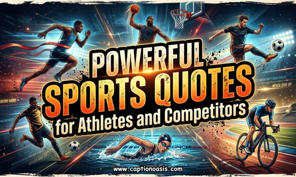 Powerful Sports Quotes for Athletes and Competitors