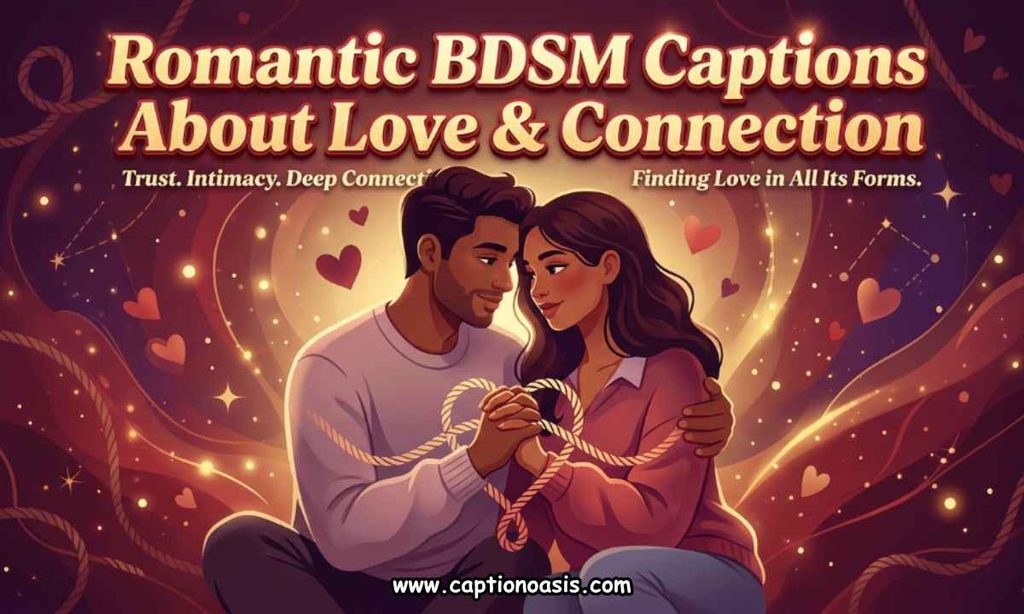Romantic BDSM Captions About Love & Connection