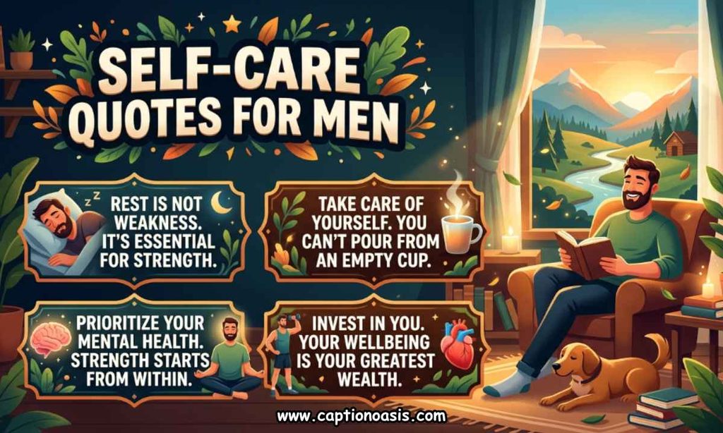 Self-Care Quotes for Men