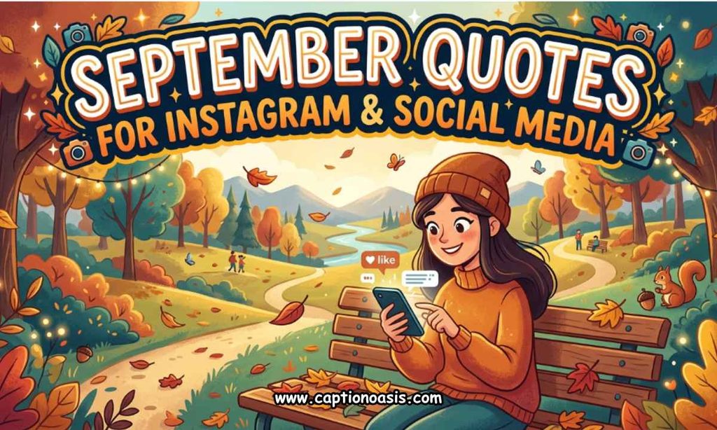 September Quotes for Instagram & Social Media