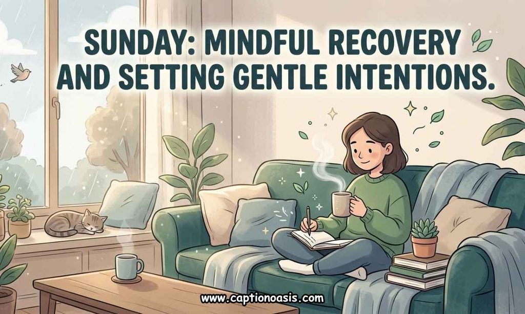 Sunday - Mindful Recovery and Setting Gentle Intentions