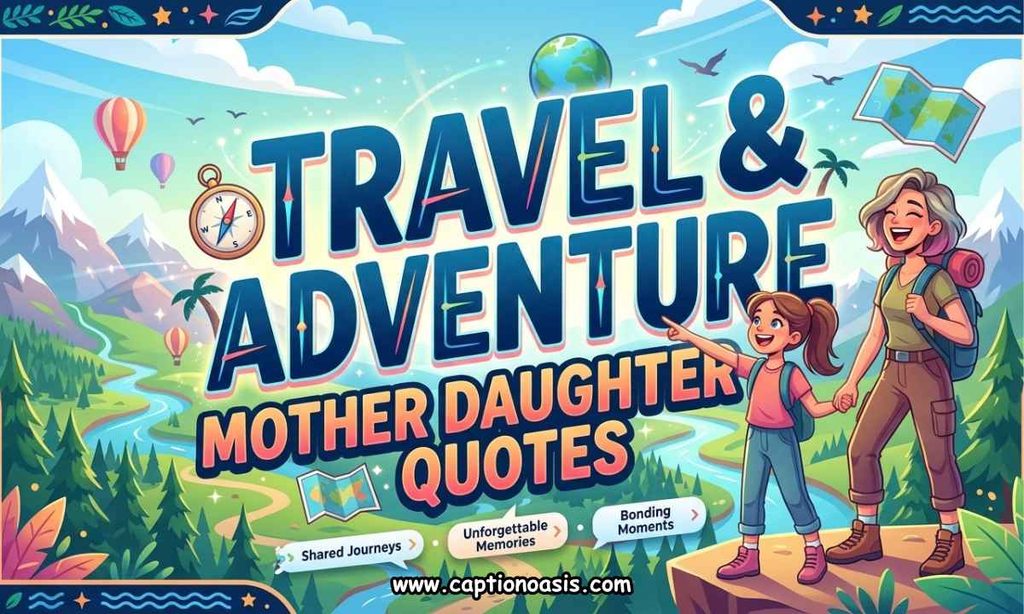 Travel & Adventure Mother Daughter Quotes