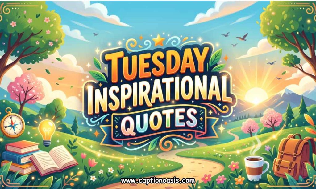 Tuesday Inspirational Quotes