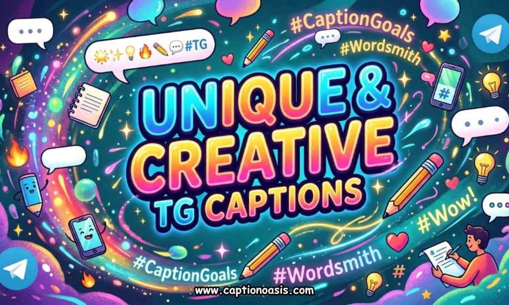 Unique & Creative TG Captions