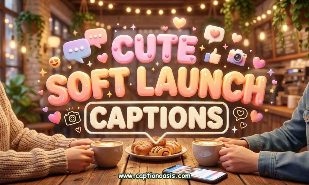 Cute Soft Launch Captions