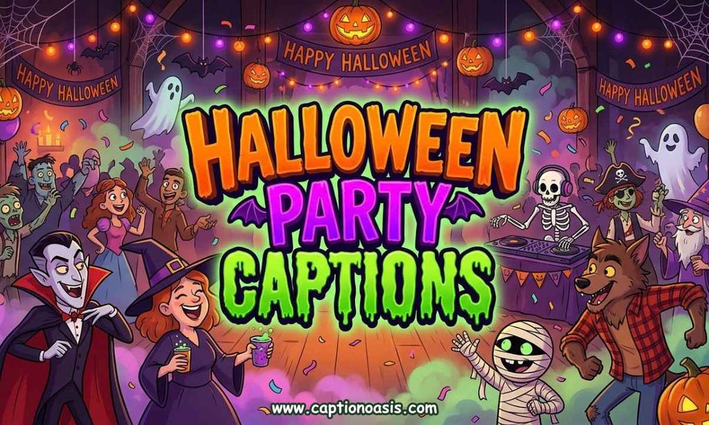 Halloween Party Captions
