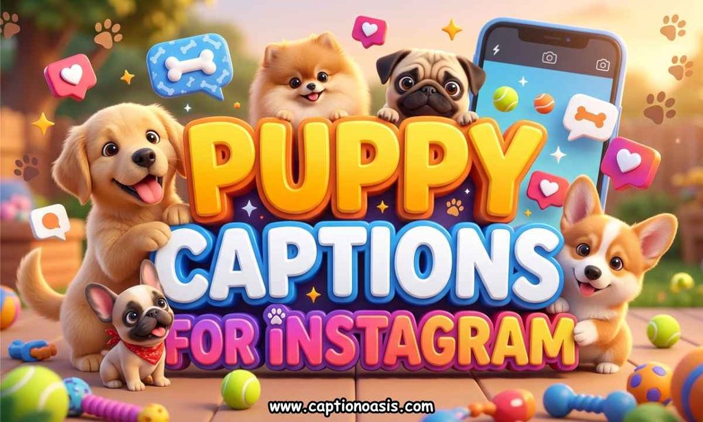 Puppy Captions for Instagram
