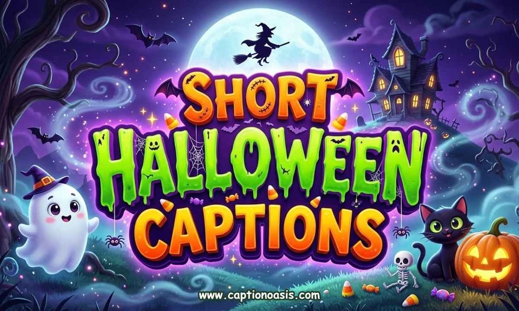 Short Halloween Captions