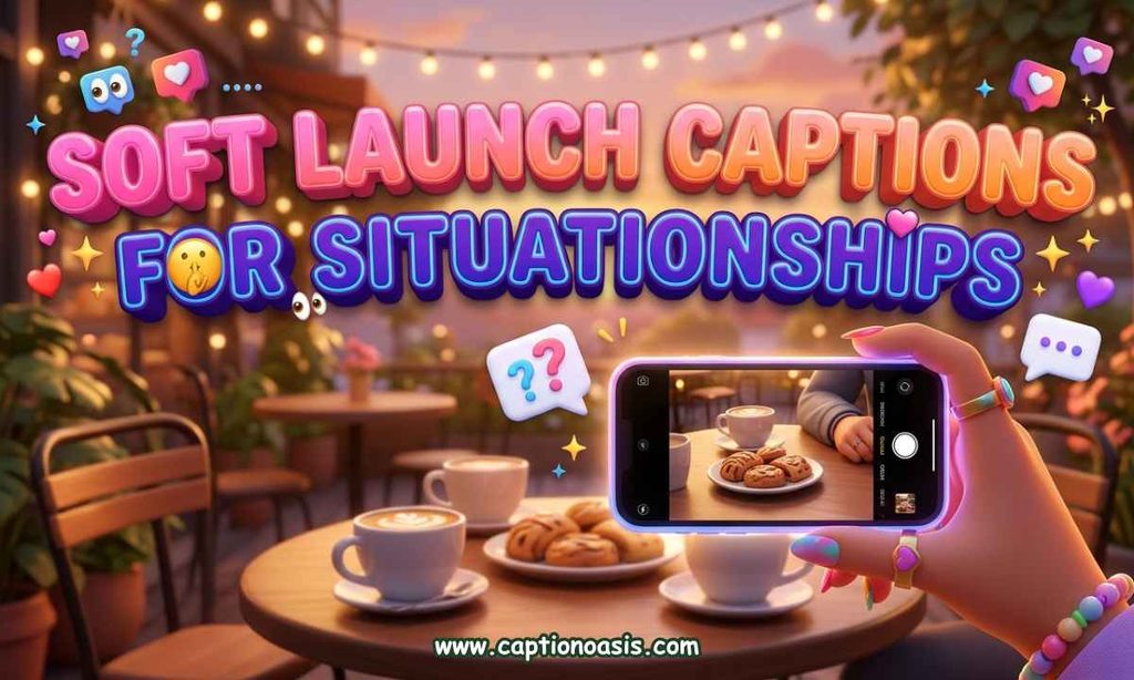 Soft Launch Captions for Situationships