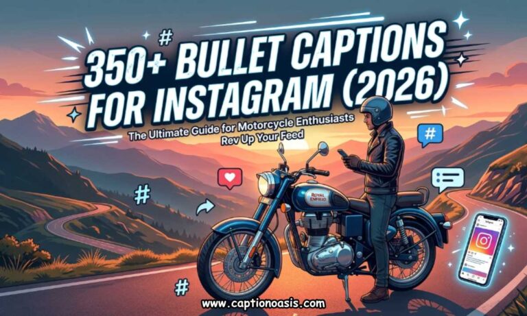 350+ Bullet Captions for Instagram (2026)