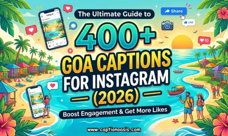 400+ Goa Captions for Instagram (2026)
