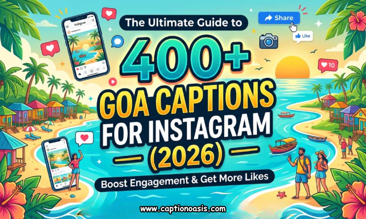400+ Goa Captions for Instagram (2026)