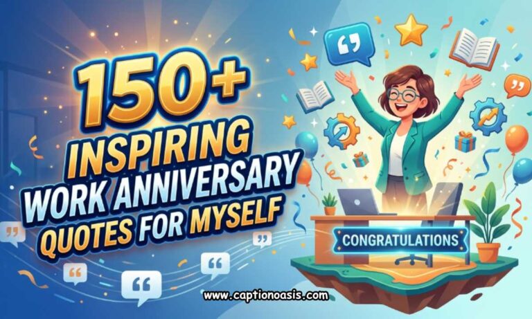 150+ Inspiring Work Anniversary Quotes for Myself