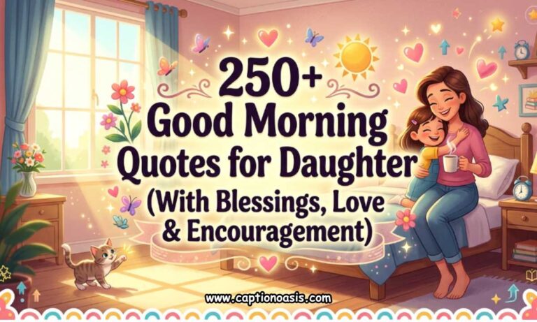 250+ Good Morning Quotes for Daughter (With Blessings, Love & Encouragement)